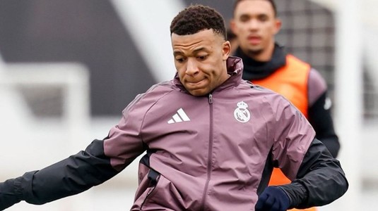 Veste bună pentru fanii lui Real Madrid. Mbappe a revenit la antrenamente şi poate juca în Champions League