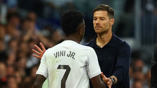 Vinicius a recunoscut. Starul brazilian a vorbit despre relaţia cu Xabi Alonso: "N-am reuşit să construim o legătură"