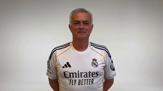 Videoclip controversat în campania lui Florentino Perez: Mourinho, în tricoul Realului, dar totul ar fi fals