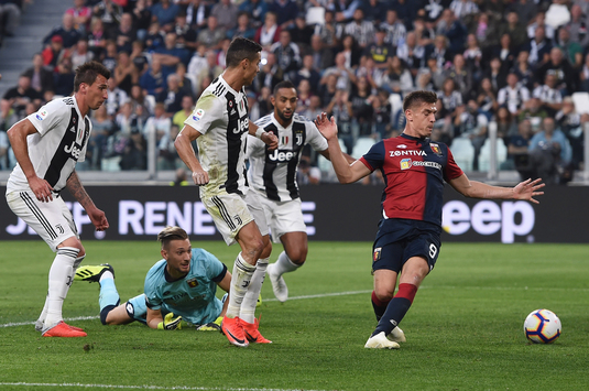 VIDEO | Juventus - Genoa 1-1. Andrei Radu a blocat-o pe "Bătrâna Doamnă", CR7 a mai stabilit un record