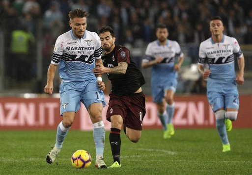 VIDEO | Remiză între Lazio şi AC Milan în derby-ul etapei din Serie A. "Biancocelestii" au egalat în prelungirile meciului