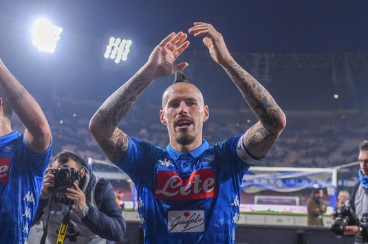 VIDEO | Hamsik pleacă de la Napoli şi va avea un salariu impresionant! Fotbalistul şi-a luat sâmbătă adio de la fani. Momente emoţionante pe San Paolo