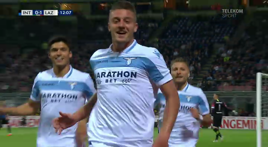 VIDEO | Lazio câştigă derby-ul etapei din Serie A! Inter - Lazio 0-1. Ştefan Radu a fost rezervă 
