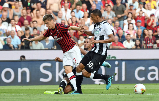 VIDEO | Start fals pentru AC Milan în Serie A! Udinese a dat lovitura pe Dacia Arena şi a învins "diavolul" milanez 