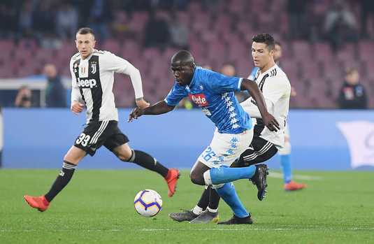 VIDEO | Juventus - Napoli 4-3. Nebunie totală la Torino! Juve a condus cu 3-0. Napoli a reuşit să egaleze! Koulibaly îşi dă autogol în prelungiri