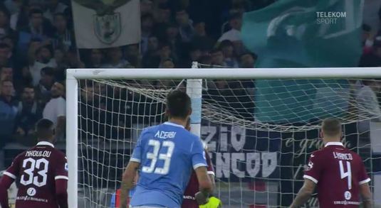 VIDEO Gol FABULOS marcat de Acerbi pentru Lazio! Execuţie magnifică în partida cu Torino