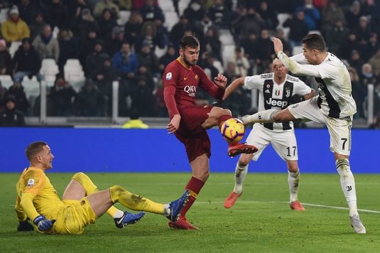 AS Roma - Juventus 1-2. Cristiano şi Demirel aduc o victorie importantă pentru Juve