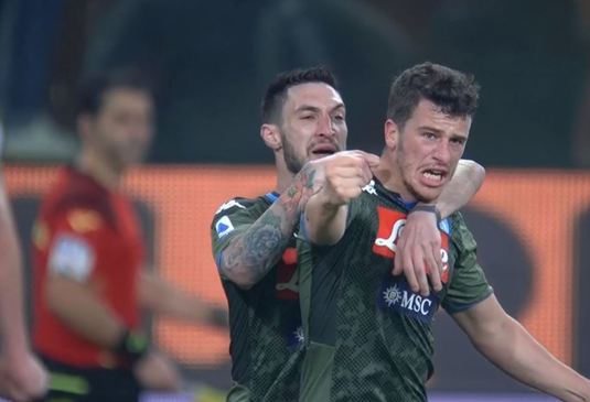 VIDEO S-au marcat 6 goluri în partida Sampdoria - Napoli. Spectacolul din Serie A, din nou la Telekom Sport