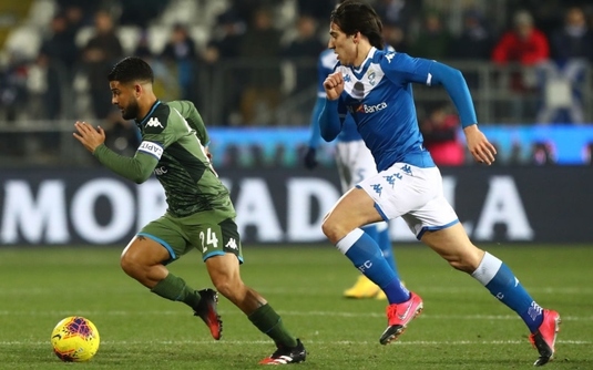 Clubul Brescia, amendat după ce fanii au scandat "Napoli coronavirus"