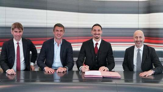 Zlatan Ibrahimovic a semnat! Anunţul oficial făcut: suedezul va mai juca cel puţin încă un sezon