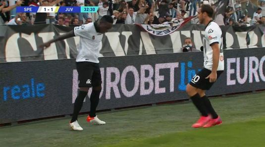 A răsucit cuţitul în rană! Gyasi a marcat în poarta lui Juventus şi s-a bucurat precum Cristiano Ronaldo VIDEO