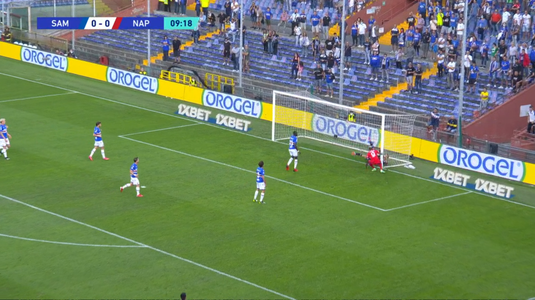 VIDEO | Drăguşin a privit de pe banca de rezerve cum echipa sa e distrusă de Napoli! Mourinho a câştigat acasă cu Roma. Rezumatele din Serie A