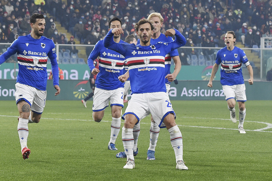 VIDEO | Victorie pentru echipa lui Drăguşin în Derby della Lanterna! Sampdoria - Genoa 3-1, în Serie A