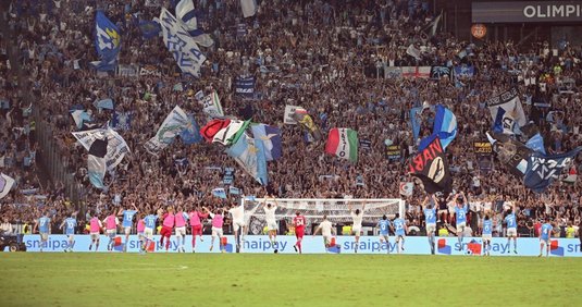 Sancţiuni pentru Lazio din cauza scandărilor rasiste ale fanilor! Ce a decis Comisia de Disciplină din Serie A