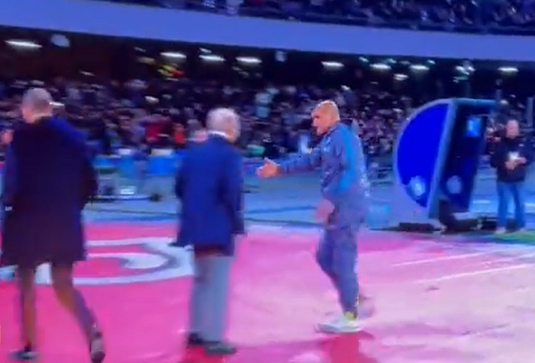VIDEO | Max Allegri, gest reprobabil la adresa lui Luciano Spalletti. Ipostaza în care au fost surprinşi cei doi antrenori după Napoli - Juventus 5-1