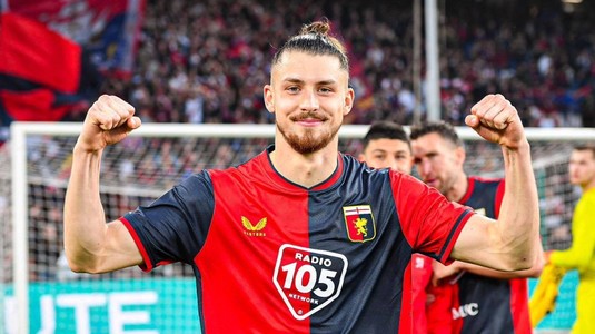 Ofertă de 20 de milioane de euro pentru Radu Drăguşin. ”Genoa a cerut 40!”. Ce forţă din Premier League îl are în vizor