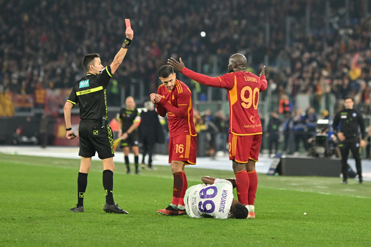 VIDEO | Fotbal spectacol în Serie A! Roma a terminat în nouă meciul cu Fiorentina, dar a smuls un egal. Înfrângere pentru Genoa lui Drăguşin