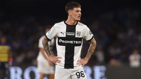 Parma, "umilită" de AS Roma în Serie A. Ce note au primit Dennis Man şi Valentin Mihăilă pentru "dezastrul" de pe Olimpico
