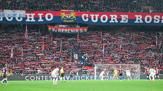 FOTO | Genoa face egal cu Lecce, chiar sub privirile lui Dan Şucu