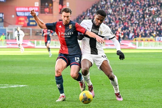 Genoa - Parma 1-0. Dan Şucu le-a purtat noroc genovezilor. Prima victorie acasă pentru ”grifoni” în Serie A