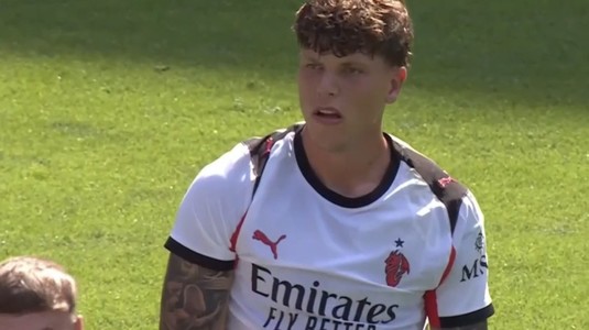 VIDEO | Dezastru pentru Andrei Coubiş. Fotbalistul cu origini româneşti de la Milan şi-a dat autogol şi a fost eliminat, după doar 20 de minute