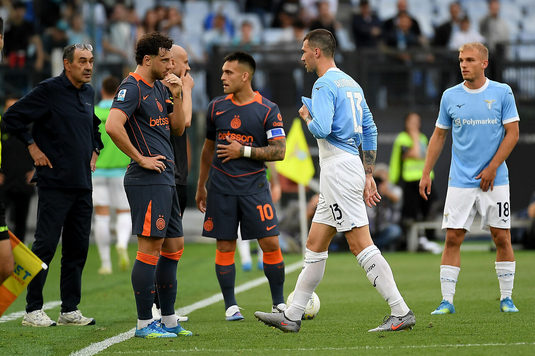 Veşti importante pentru Sarri şi Chivu, înaintea finalei de Coppa Italia. Doi laziali şi un interist s-au recuperat şi au şanse să joace din primul minut