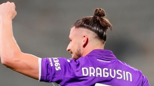 I-a dat pe spate pe italieni. Drăguşin, debut cu pasă de gol la Fiorentina: ”Solid şi agresiv. Nu face mişcări inutile”