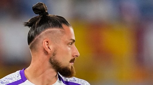 VIDEO | Radu Drăguşin, prestaţie catastrofală la debutul pentru Fiorentina. ”Viola” a fost spulberată de Roma, iar ”Dragonul” a greşit la două goluri. Românul, cel mai slab de pe teren