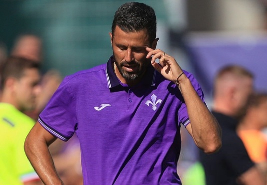 Decizie radicală la Fiorentina. Radu Drăguşin a rămas fără antrenor. Fabio Grosso, demis după un start dezastruos în Serie A