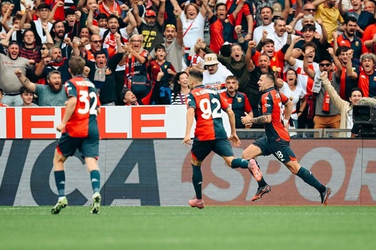 Genoa - Fiorentina 2-1. Dan Şucu a spart gheaţa în acest sezon! Reacţia presei din Italia după prestaţia lui Drăguşin: "Inexplicabil”
