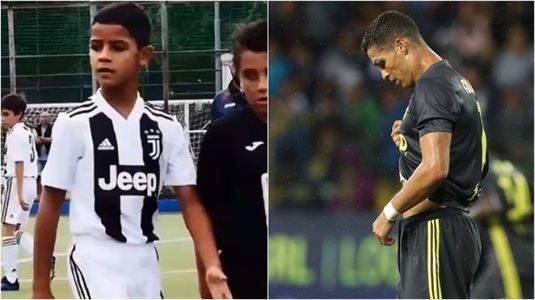 VIDEO | Pe urmele tatălui. Iată ce reuşeşte Cristiano Jr în tricoul lui Juventus