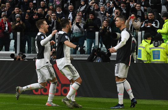 VIDEO | Ronaldo este de neoprit! A început 2020 cu un hat-trick. Juventus a făcut spectacol cu Cagliari 