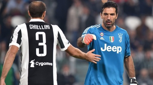 Chiellini şi Buffon rămân la Juventus. Cei doi şi-au prelungit contractele cu liderul din Serie A