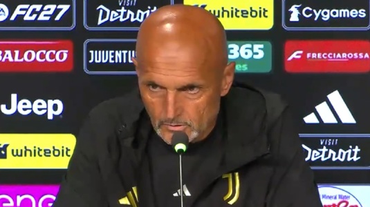 Comparaţie spumoasă făcută de Luciano Spalletti noii vedete de la Juventus: ”Am un cal frizian şi mi se pare foarte asemănător”