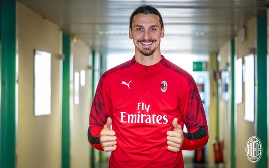 Ce număr va purta Zlatan Ibrahimovic la AC Milan. "Voi face ca San Siro să sară din nou de bucurie"