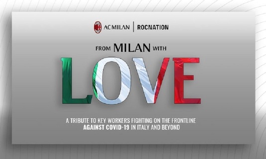 AC Milan şi compania Roc Nation a lui Jay-Z organizează un concert online caritabil