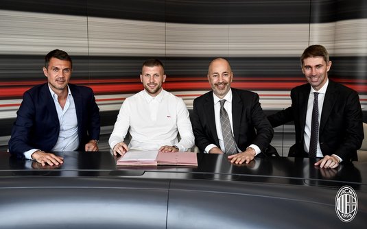 "Diavolul" e on fire! AC Milan a mai anunţat oficial un transfer, în aceeaşi zi cu Tătăruşanu. A semnat până în 2025