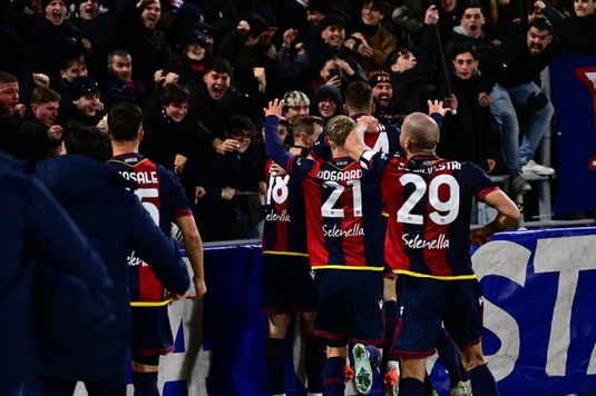 Restanţă picată. AC Milan a condus la pauză în meciul cu Bologna, dar a pierdut la final