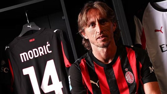 Ajuns la aproape 40 de ani, Modric a explicat de ce a semnat cu AC Milan: "Era idolul meu. Urmăream acest club în copilărie datorită lui"
