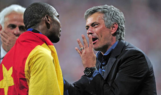 FABULOS! Metoda prin care Mourinho îl trezea la realitate pe Samuel Eto'o: "Ticălosul de Jose mi-a făcut asta!" :)