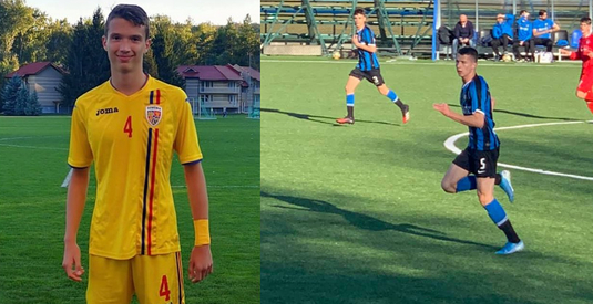 Inter l-a găsit pe noul Chivu! Un internaţional român de tineret, în probe la clubul italian. Toate detaliile despre tânărul fotbalist