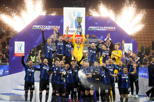 Inter Milano, cu Ionuţ Radu rezervă, a câştigat Supercupa Italiei. Victorie în prelungiri în meciul cu Juventus