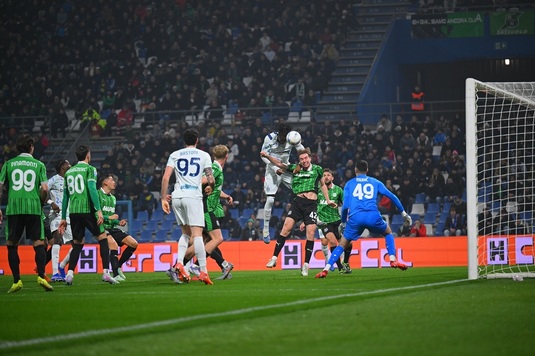 Interul lui Chivu, lecţie de fotbal cu Sassuolo! Victorie clară, 5-0, pentru liderul din Serie A