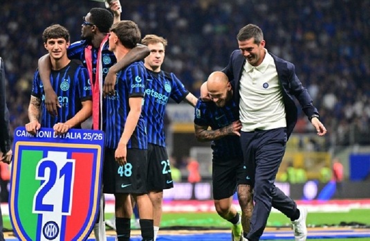 Inter Milano, egalată pe final de Verona, dar sărbătoarea de titlu nu a avut de suferit. Nerrazzurii au primit trofeul de campioană a Italiei
