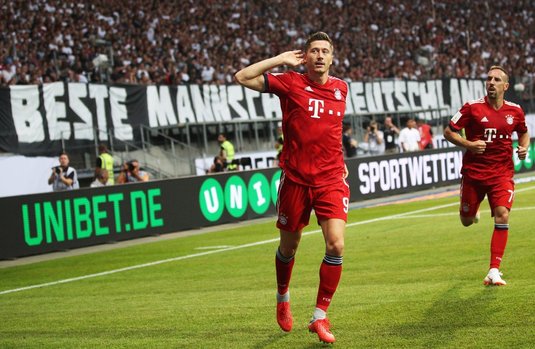 VIDEO | Frankfurt - Bayern 0-5. Campioana Germaniei câştigă şi Supercupa. Hattrick reuşit de Lewandowski