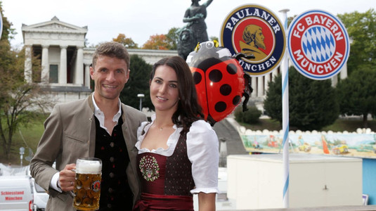 VIDEO | Imagini de colecţie cu jucătorii lui Bayern! S-au relaxat toată ziua la Oktoberfest