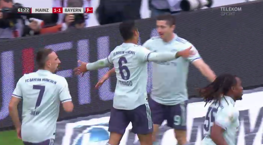 VIDEO | Bayern, victorie chinuită cu Mainz! Alexandru Maxim a intrat pe teren în minutul 84
