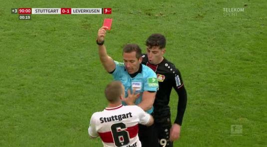 VIDEO | Scene incredibile în Bundesliga! Un jucător a fost eliminat şi a sărit la bătaie cu arbitrul 