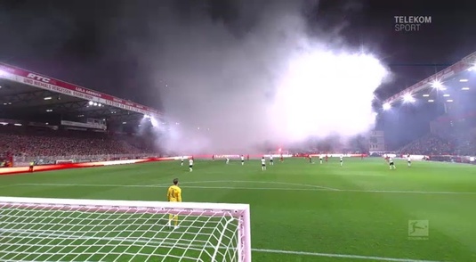 VIDEO | Fanii lui Frankfurt au făcut spectacol la Berlin. Eintracht a câştigat meciul cu Union, scor 2-1