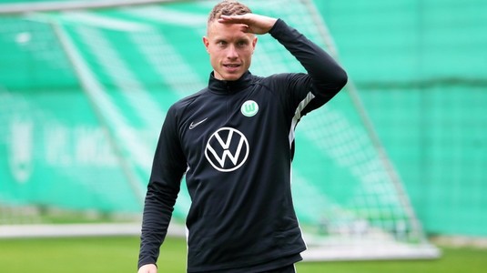 Accidentare urâtă la antrenamentul lui Wolfsburg. Gerhardt a suferit o fractură facială după ce s-a dat cap în cap cu un coleg